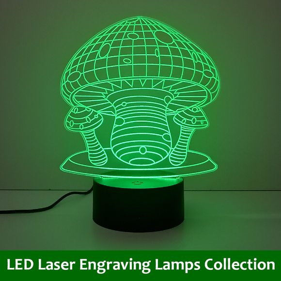 LED Laser Engraving Lamps Collection