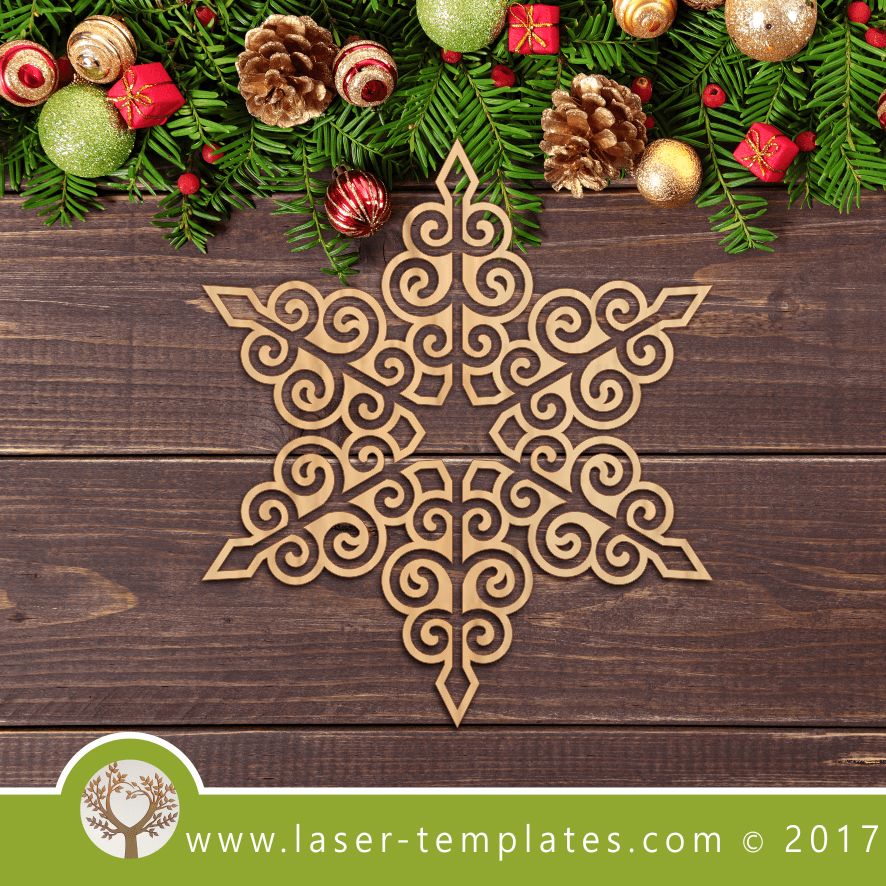 Laser cut Christmas Star decor Templates, search 1000's of designs ...