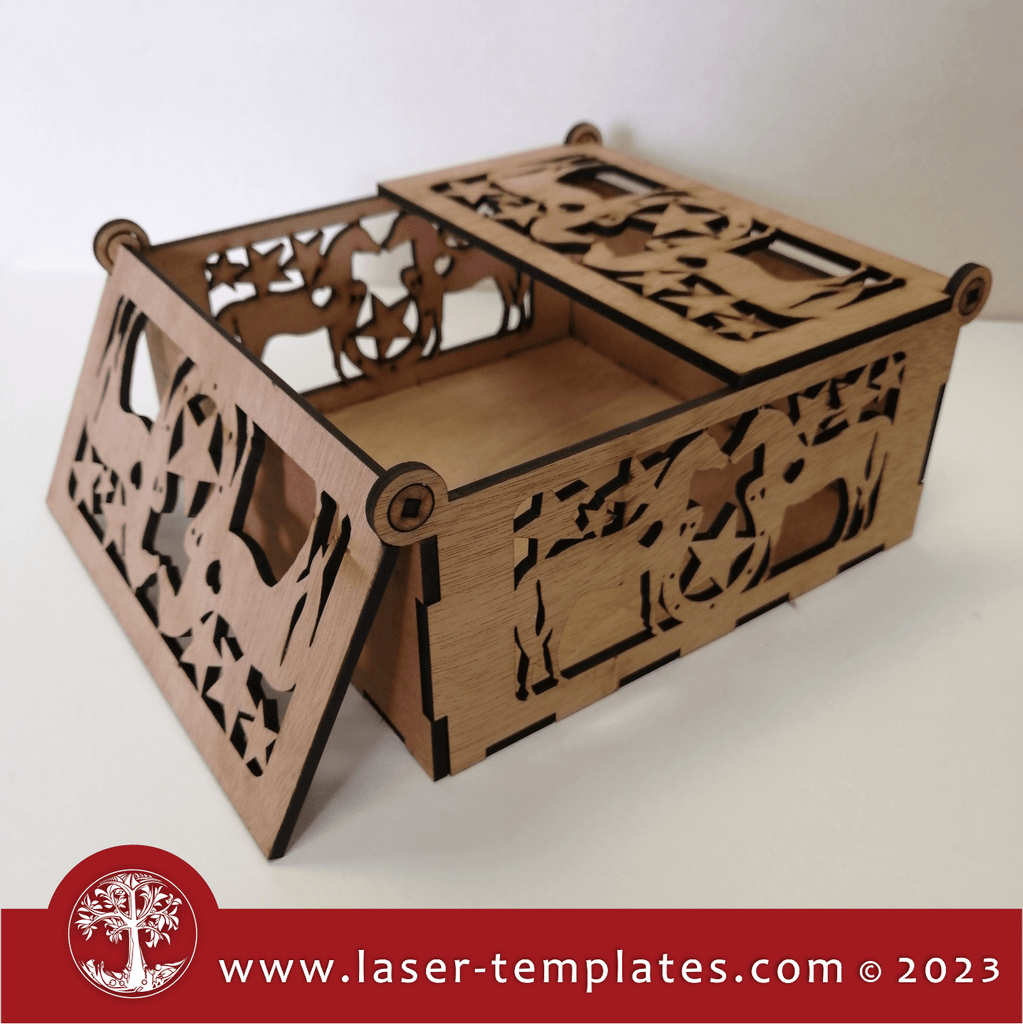 Horse Box Laser Ready Templates