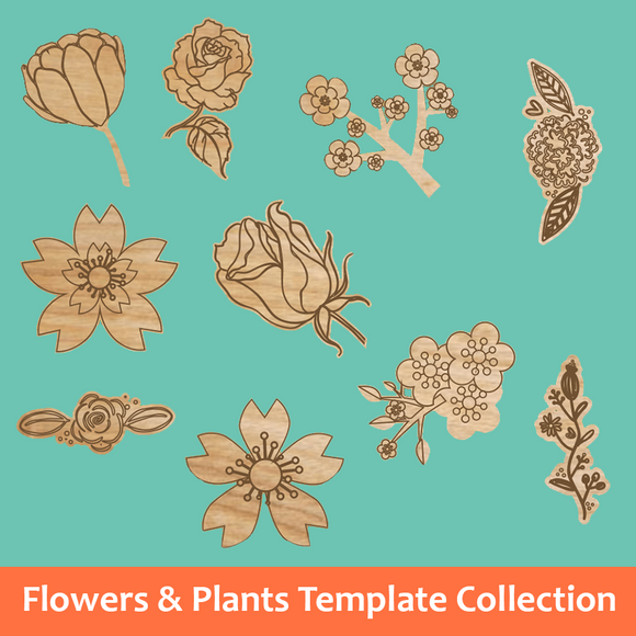 Flowers & Plants Template Collection