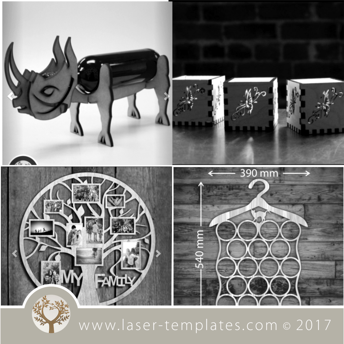 Collections – Laser Ready Templates