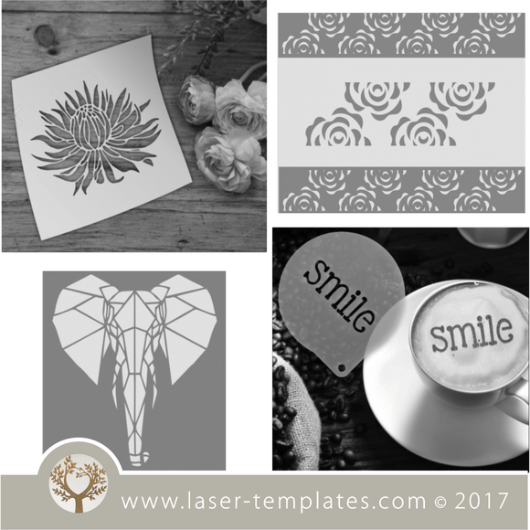 Stencil Template Collection