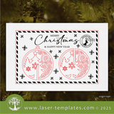 Laser Ready Templates New 3D Christmas Card Ornament Bundle 3D Christmas Card Ornament Bundle Thumbnail