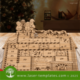 Laser Ready Templates New Christmas Board Game Christmas Board Game Thumbnail