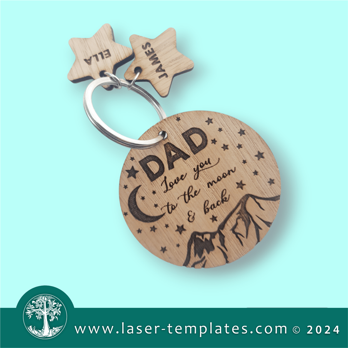 FATHER'S DAY Laser Cut and Engrave Templates, Designs and Patterns ...