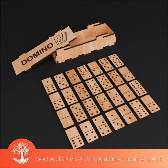 Laser Ready Templates New Dominoes Game Set Dominoes Game Set Thumbnail