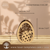 Laser Ready Templates New Easter Egg Basket Bundle Easter Egg Basket Bundle Thumbnail