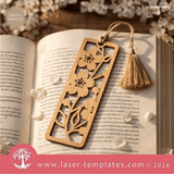 Laser Ready Templates New Floral Bookmarks Bundle Floral Bookmarks Bundle Thumbnail
