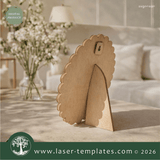 Laser Ready Templates New Floral Sign bundle - Scalloped Frame Floral Sign bundle - Scalloped Frame Thumbnail