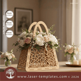 Laser Ready Templates New Flower Basket - Geometric Pattern Flower Basket - Geometric Pattern Thumbnail