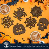 Laser Ready Templates New Halloween Coasters2 Halloween Coasters2 Thumbnail