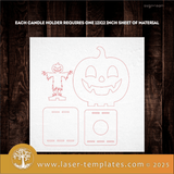 Laser Ready Templates New Halloween Shadow Candle Holders Bundle Halloween Shadow Candle Holders Bundle Thumbnail