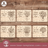 Laser Ready Templates New Mother's Day Floral Pop-up Card Bundle Mother's Day Floral Pop-up Card Bundle Thumbnail