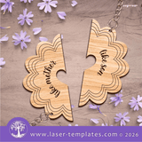 Laser Ready Templates New Mother's Day Keychain Bundle Mother's Day Keychain Bundle Thumbnail