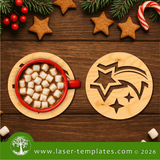 Laser Ready Templates New Nativity Christmas Coasters Nativity Christmas Coasters Thumbnail
