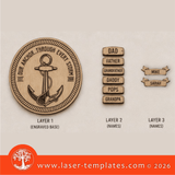 Laser Ready Templates New Our Anchor Dad Quote Our Anchor Dad Quote Thumbnail