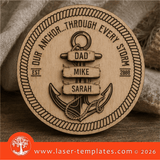 Laser Ready Templates New Our Anchor Dad Quote Our Anchor Dad Quote Thumbnail