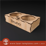 Laser Ready Templates New Pet Bowl Stand Pet Bowl Stand Thumbnail