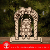Laser Ready Templates New Santa Claus on Swing Santa Claus on Swing Thumbnail