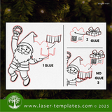 Laser Ready Templates New Santa Tracker Ornament Bundle 2 Santa Tracker Ornament Bundle 2 Thumbnail
