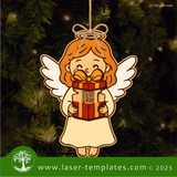 Laser Ready Templates New Santa Tracker Ornament Bundle 2 Santa Tracker Ornament Bundle 2 Thumbnail