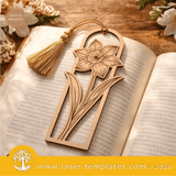 Laser Ready Templates New Spring Flowers Bookmark Bundle Spring Flowers Bookmark Bundle Thumbnail
