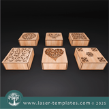 Laser Ready Templates New Square Box Bundle Square Box Bundle Thumbnail