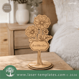 Laser Ready Templates New Standing Flowers Bundle Standing Flowers Bundle Thumbnail