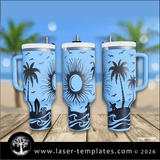 Laser Ready Templates New Summer Beach Tumbler Engraving Bundle Summer Beach Tumbler Engraving Bundle Thumbnail
