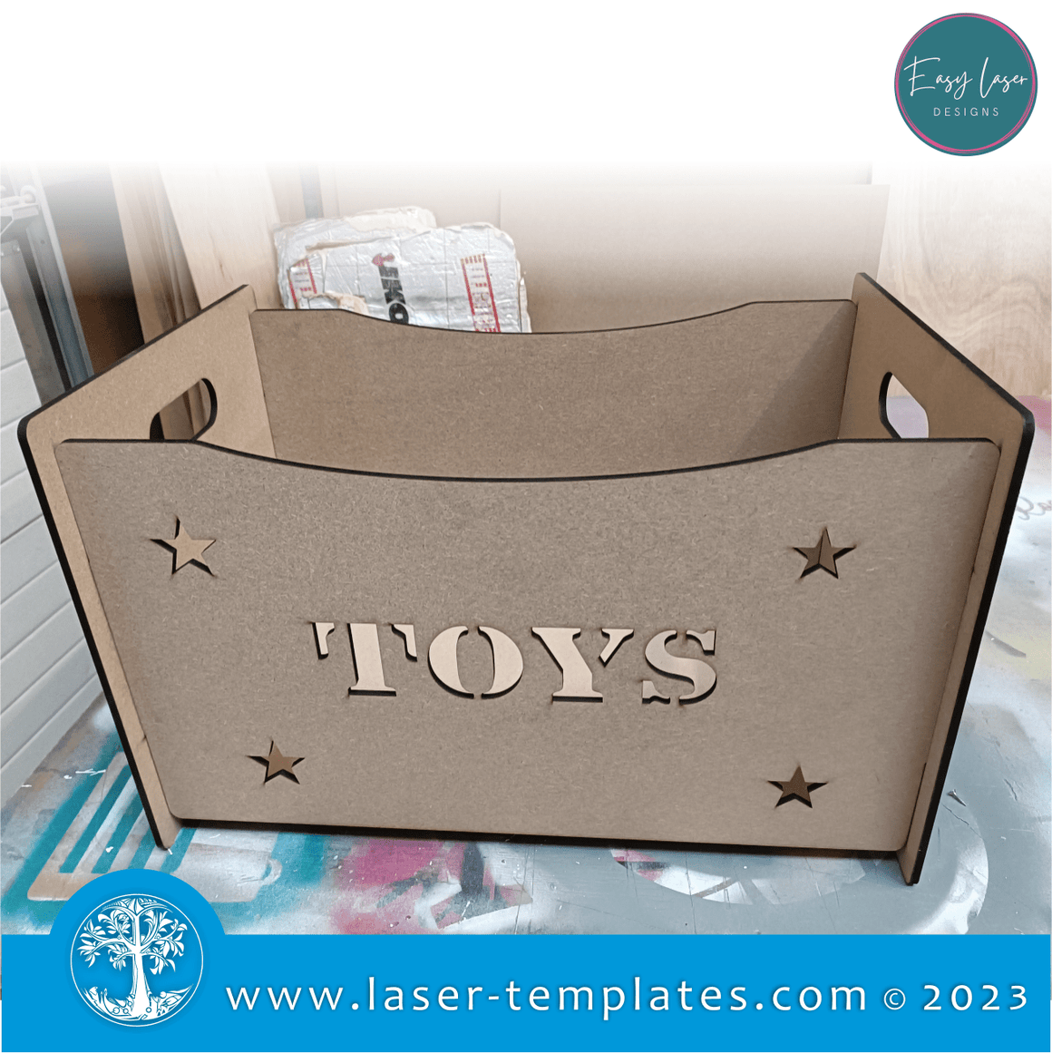 Toy Box Laser Ready Templates