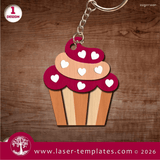 Laser Ready Templates New Valentine's Day Layered Keychains Valentine's Day Layered Keychains Thumbnail