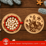 Laser Ready Templates New Winter Coasters Winter Coasters Thumbnail