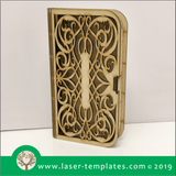 3D 3mm Wooden Box with living hinge