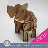 Animal shaped bookshelf template. 3 sizes, 3d puzzle, Online design store