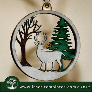 3D Forest Ornament
