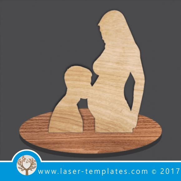 Baby shower design template download. Laser cut template online store. Stand 4