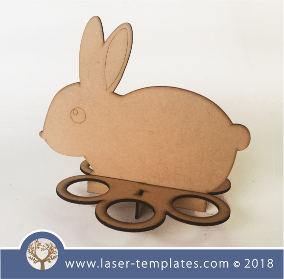 3mm Bunny Easter egg holder