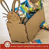3mm Easter Bunny Basket