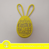 Laser Ready Templates - 3mm Easter Egg Box 1