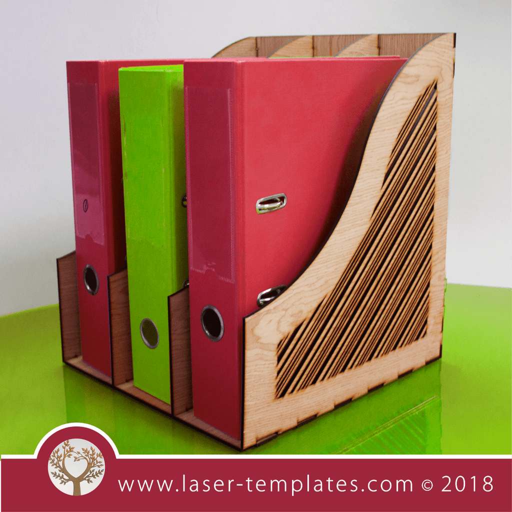 Laser cut template - 3mm Lever Arch File holder – Laser Ready Templates