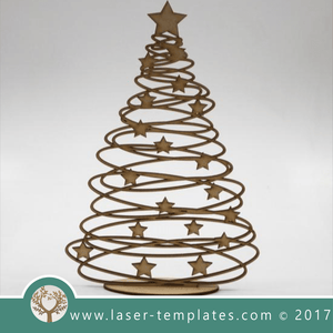 Laser cut tree template. Online 3d vector design download free patterns every day. Abstract Christmas Tree.