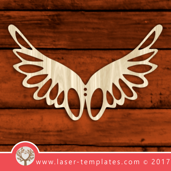 Angel wings template, pattern, design, Mothers day gift. Free Vector designs every day. Angel Wings.
