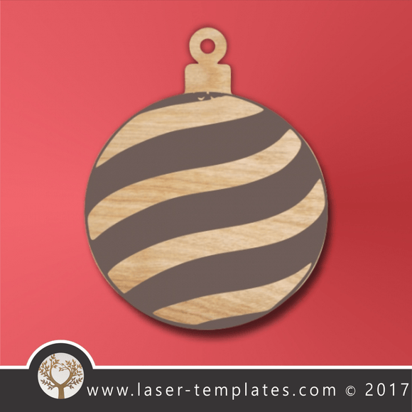 Christmas laser cut template. Online pattern, design store