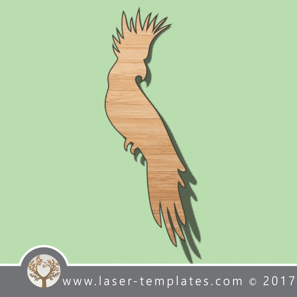 Bird template, online laser cut design store. Download Vector patterns.
