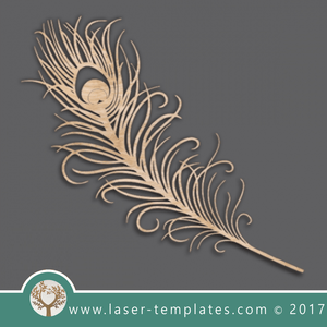 Single Bird Feather template. Free vector designs every day. Bird Feather.