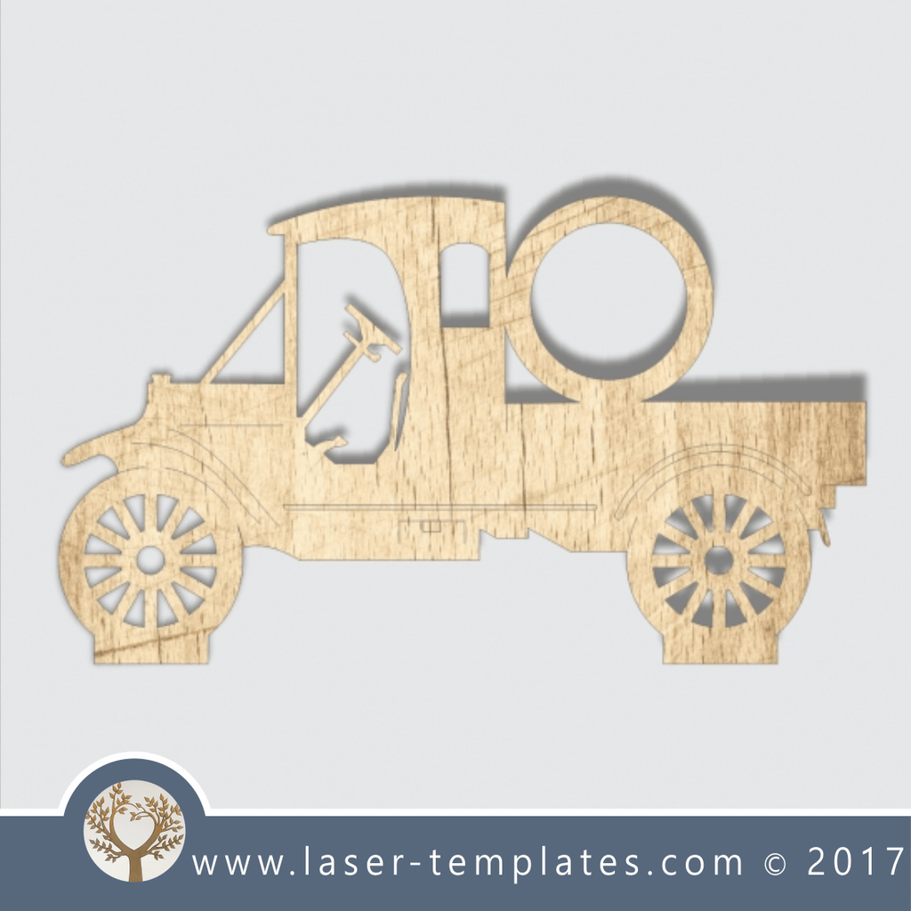 Car template,online vector design store for laser cut templates ...