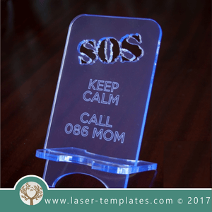 Cell phone stand laser cut and engrave inspirational Mother's Day message template, pattern, design, Mothers day gift. Free Vector designs every day. Cell Phone stand X.