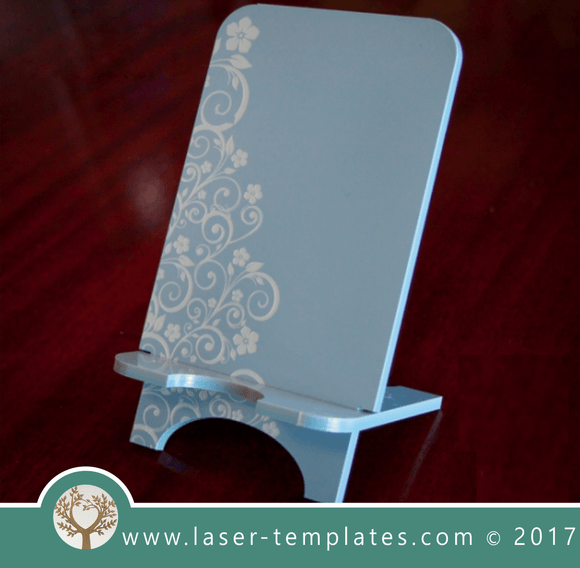 Cell phone stand laser cut and engrave inspirational message template, pattern, design, Mothers day gift. Free Vector designs every day. Cell Phone Stand XIV.