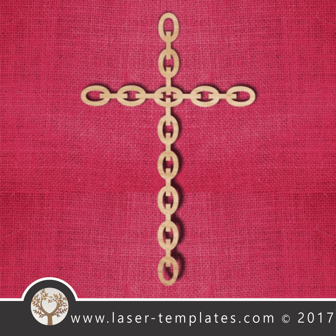 Laser cut cross template, pattern, design. Free vector designs every