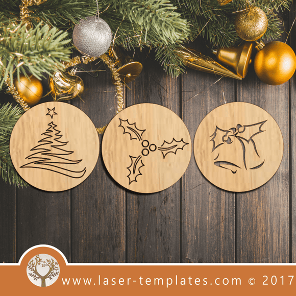 Christmas Stencils / Decor / Coasters